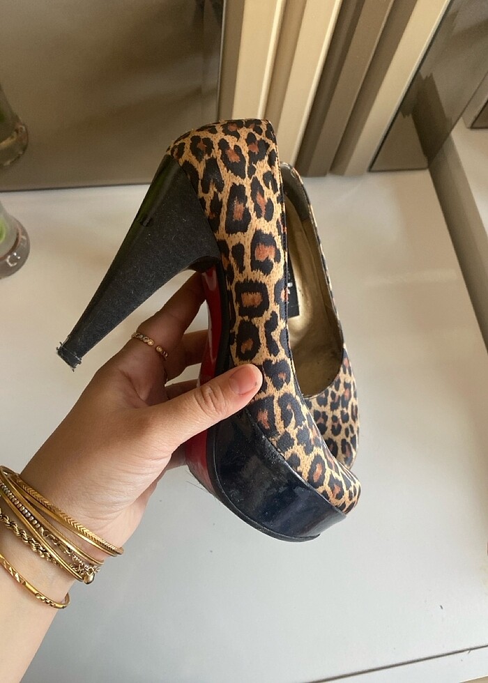 Leopar topuklu - Görsel 4