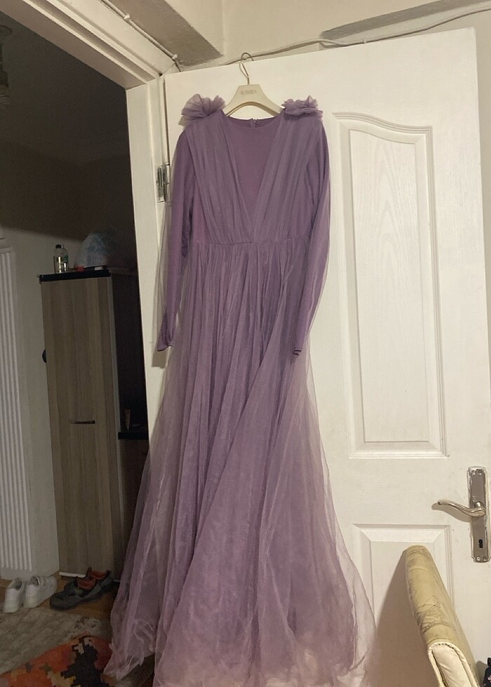 Lila abiye - Görsel 4