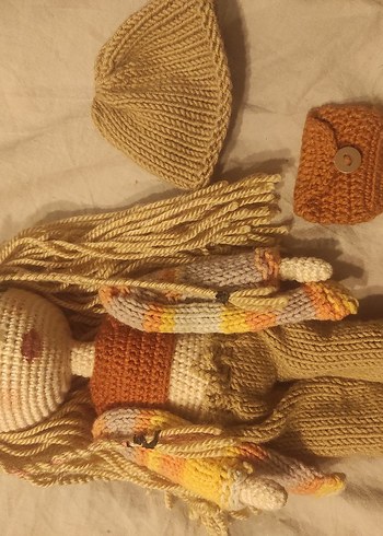 El yapımı esnek amigurumi bebek - Görsel 3