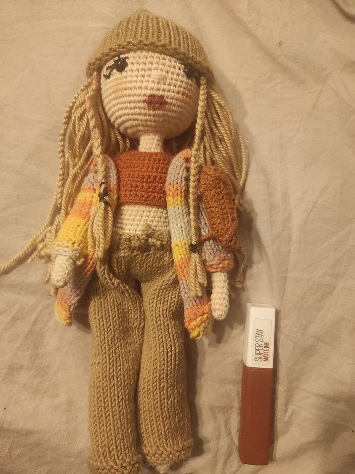 El yapımı esnek amigurumi bebek - Görsel 2