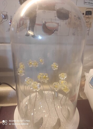 Işıklı papatya küre  - Görsel 2