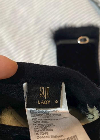 Kadife deri detaylı aksesuarlı eldiven - Görsel 3