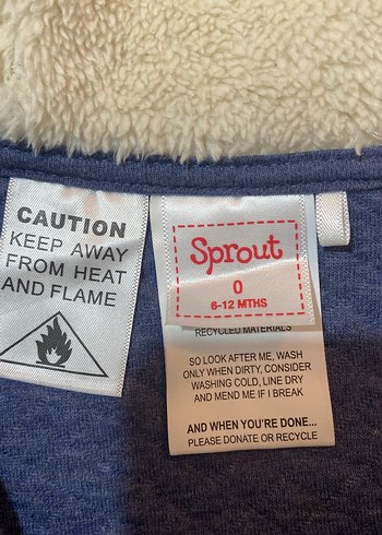 Gri Kapüşonlu Erkek Bebek Tulumu - Görsel 4