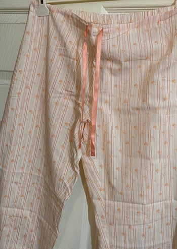 Somon rekli Pamuklu Kadın pijama - Görsel 2