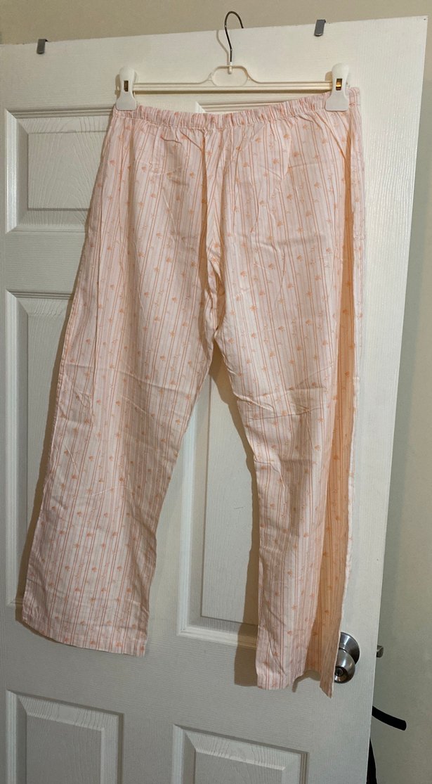 Somon rekli  Pamuklu Kadın pijama - Görsel 3