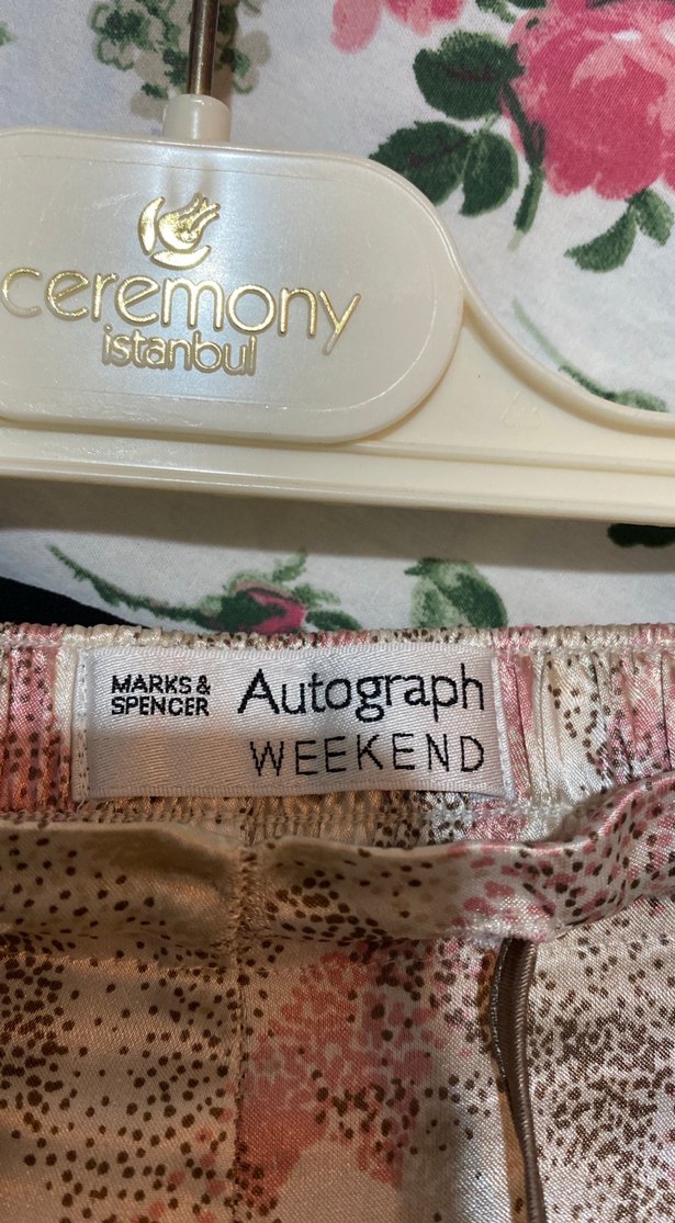 Bohem Tarzı Desenli Rahat Kadın pijama - Görsel 4