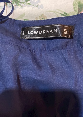 Mavi Midi Kadın Saten Sabahlık ve Bordo İp Askılı Gecelik - Görsel 7