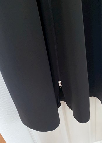 Uzun Siyah feraje - Görsel 5