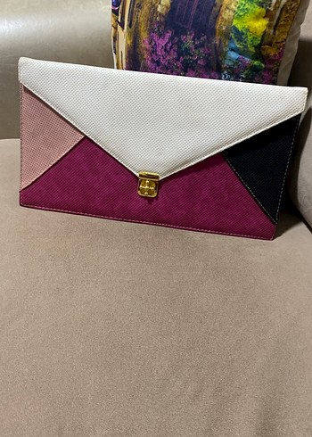 Kadın Çok Renkli Portföy Çanta - Görsel 2