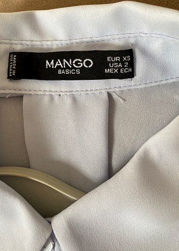 Bebe Mavi Uzun Kollu Düğmeli Kadın Gömlek - Görsel 7