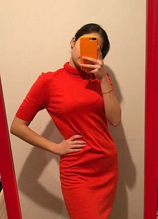 diğer Beden pembe Renk Kazak elbise