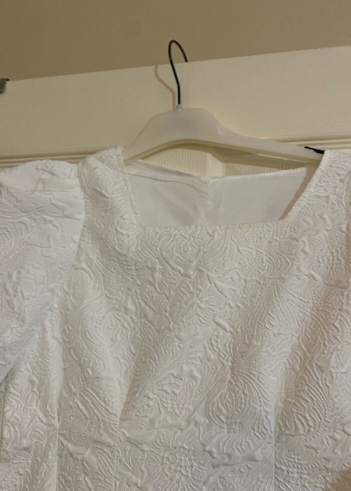 Beyaz elbise - Görsel 5