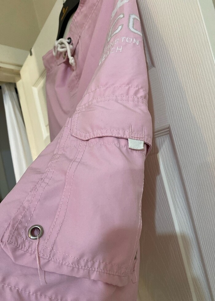 Pembe erkek deniz şortu - Görsel 2