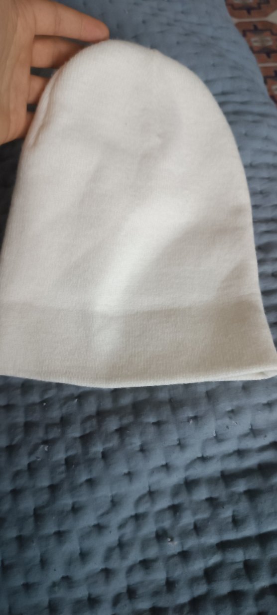 Beyaz Örgü Kadın Bere #COOL - Görsel 4