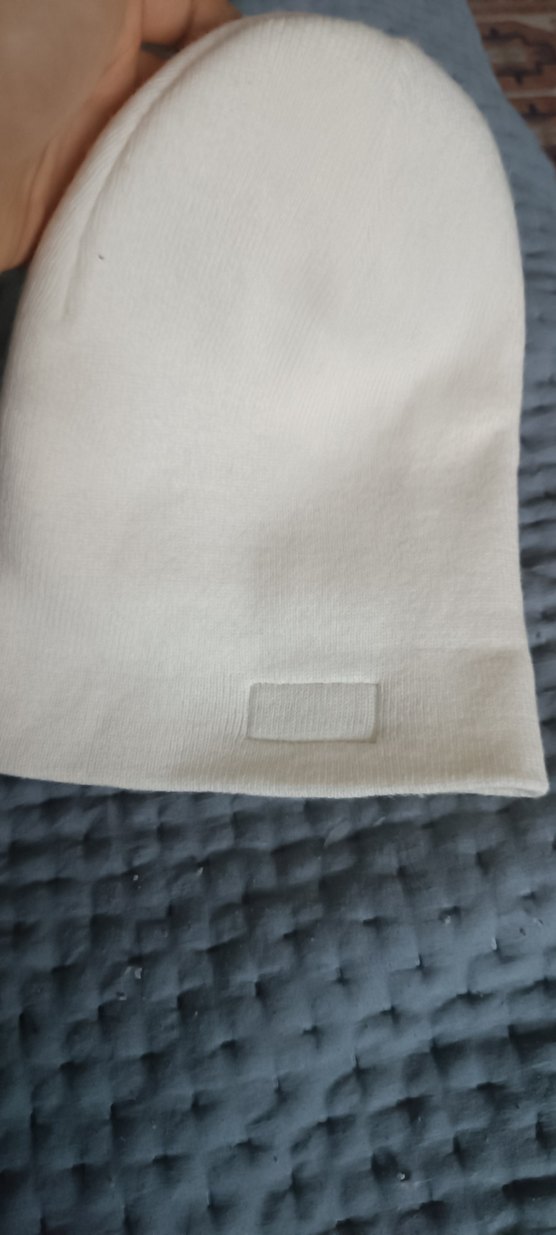 Beyaz Örgü Kadın Bere #COOL - Görsel 3