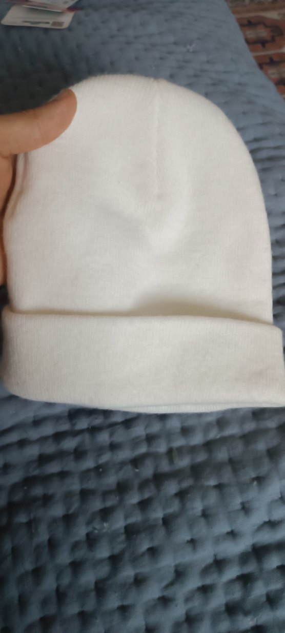 Beyaz Örgü Kadın Bere #COOL - Görsel 2