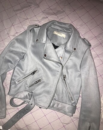 Zara Süet Biker Ceket