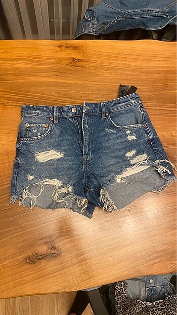 ZARA Jean Mini Şort