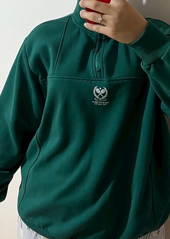Fermuarlı Sweatshirt