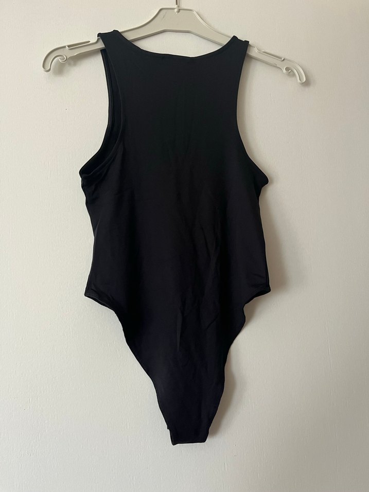 Siyah Kolsuz Fitted Mayo - Görsel 2