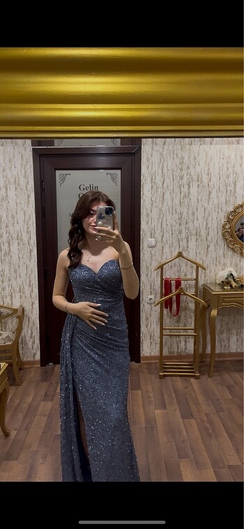 36 Beden Abiye Elbise