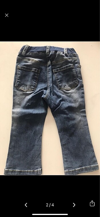 Kız bebek pantolon - Görsel 2