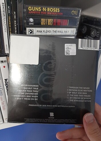 Metallica The Black Album Sıfır