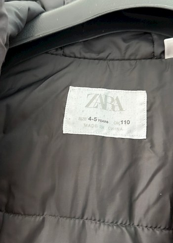 Erkek Çocuk Gri Düğmeli Mont - Görsel 2