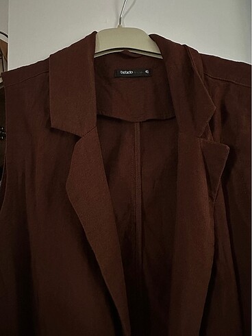 40 Beden Defacto blazer yelek