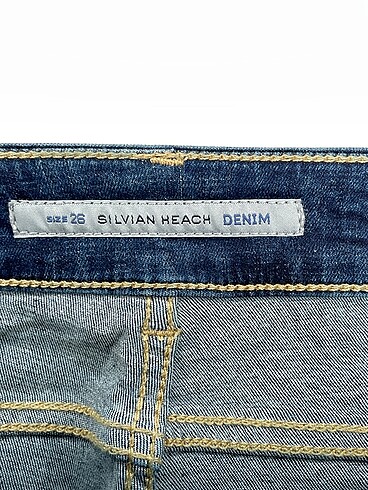 26 Beden mavi Renk Silvian Heach Jean / Kot %70 İndirimli.