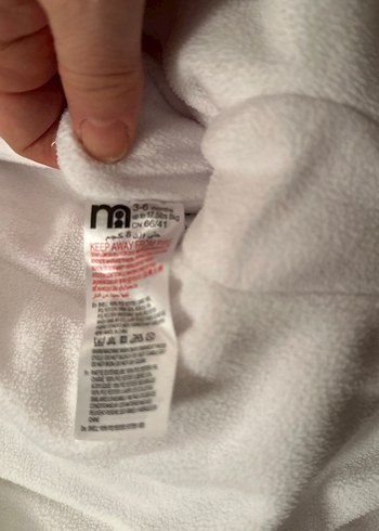 Kürk Detaylı Beyaz Bebek Tulumu - Görsel 7