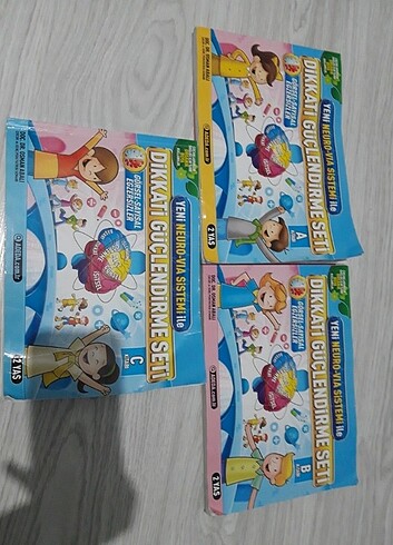 Dikkat güçlendirme seti