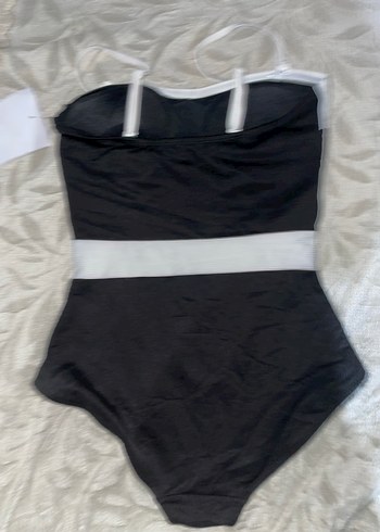 Gri Renkli İnce Askılı Kadın Mayo - Görsel 2