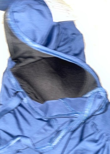 Lacivert İnce Askılı Kadın Mayo - Görsel 2