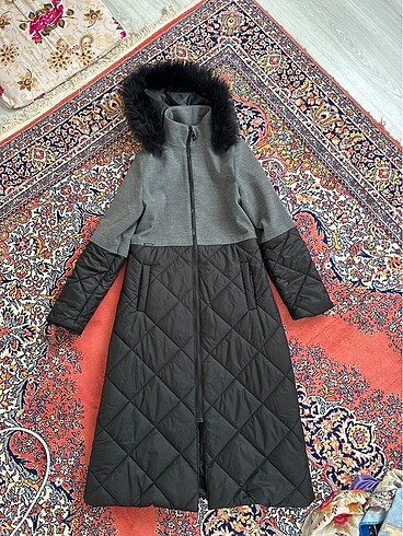 Hem kaban hem şişme mont tarzı mont