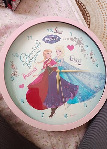Beden Disney Frozen Duvar Saati