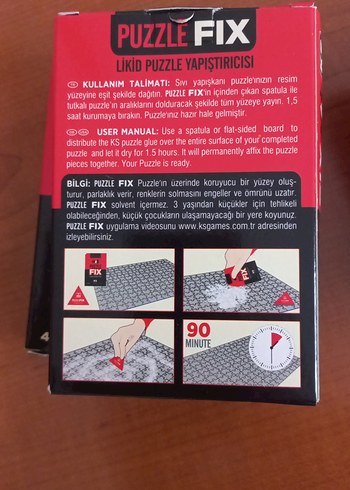 Puzzle Fix Sıvı Yapıştırıcı 2,5 paket - Görsel 2