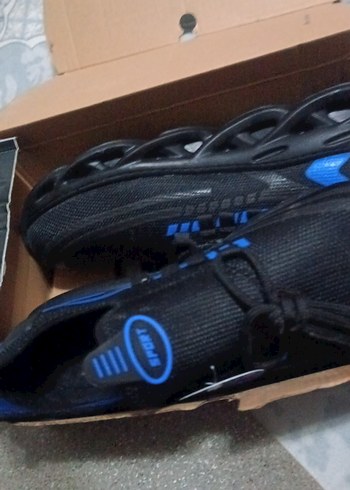 Erkek Spor Ayakkabı Lacivert Velcro - Görsel 3