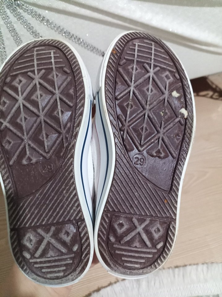 Beyaz Minimalist çocuk Günlük Spor Ayakkabı 29 numara - Görsel 4