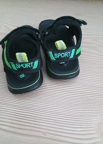 23 Beden Yeşil Erkek Çocuk Spor Sandalet 23 numara