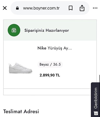 Nike Nike Court Borough Low Spor Ayakkabı