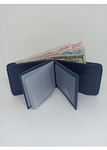 Siyah Minimalist Erkek Cüzdanı - Görsel 2