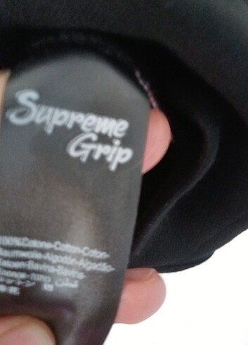 Supreme Orjinal etiketli supreme grip sweatshirt