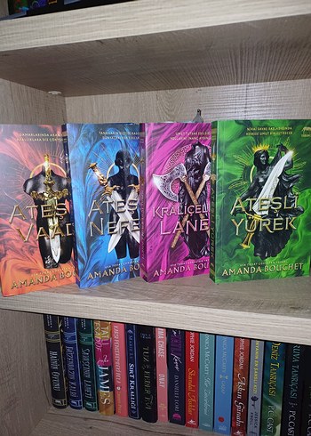  sıfır Ateşli Yürek Roman Seti - 4 Kitap