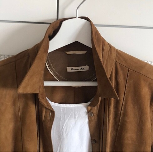 Massimo Dutti Massimo Dutti Süet Gömlek-Ceket