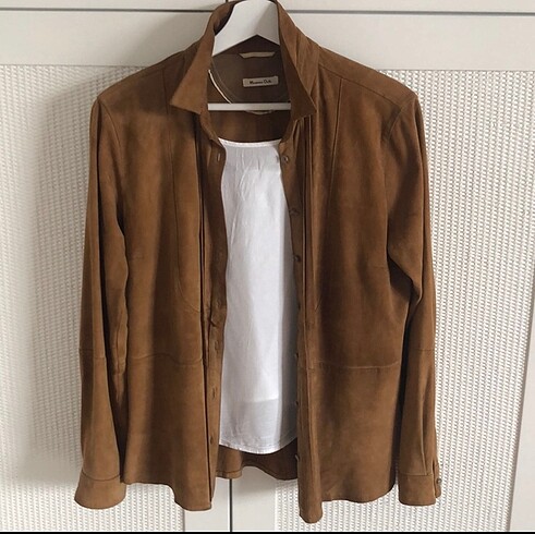 Massimo Dutti Süet Gömlek-Ceket
