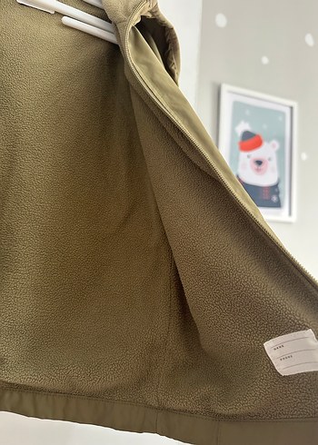 Açık kahve Erkek Çocuk Kapüşonlu Yağmurluk - Görsel 4