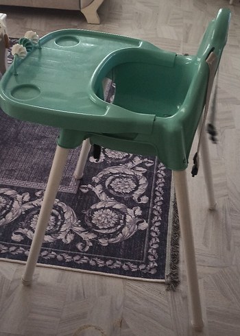 Yeşil Bebek Mama Sandalyesi - Görsel 2