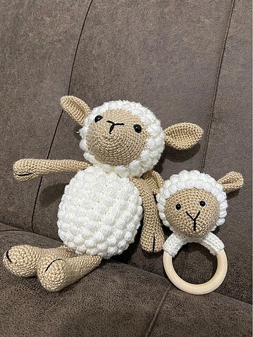 Diğer Amigurumi kuzu
