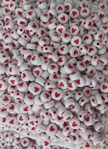 Tasarımcı kirmizi kalp.275+ adet